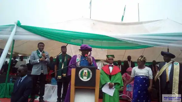 See photos as IMSU Best Student Gets Car From Innoson & Employment, N1m From Okorocha